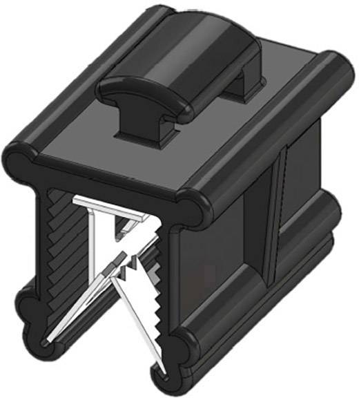 WKK 50120 Kabelbinder 200mm 4.80mm Schwarz Kabelbündelung quer der Montage, Hitzestabilisiert, Witterungsstabil