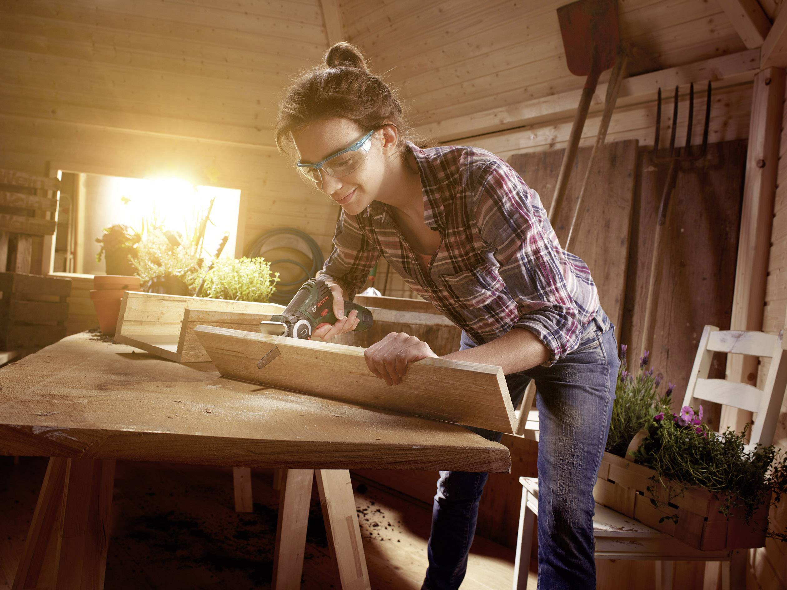 Bosch Home and Garden EasyCut 12solo Akku-Multisäge 06033C9001 ohne Akku 12V