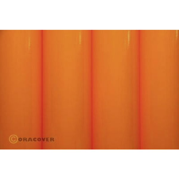 Oracover 21-065-010 Bügelfolie (L x B) 10m x 60cm Signal-Orange (fluoreszierend)
