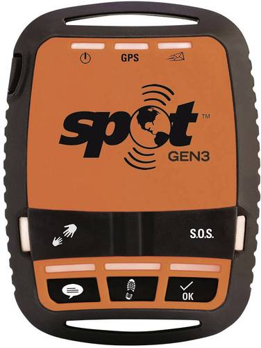 SPOT Gen3 GPS Tracker Personentracker Schwarz, Orange