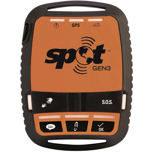 SPOT Gen3 GPS Tracker Personentracker Schwarz, Orange
