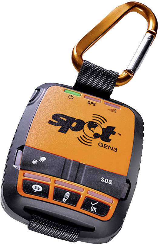 SPOT Gen3 GPS Tracker Personentracker Schwarz, Orange