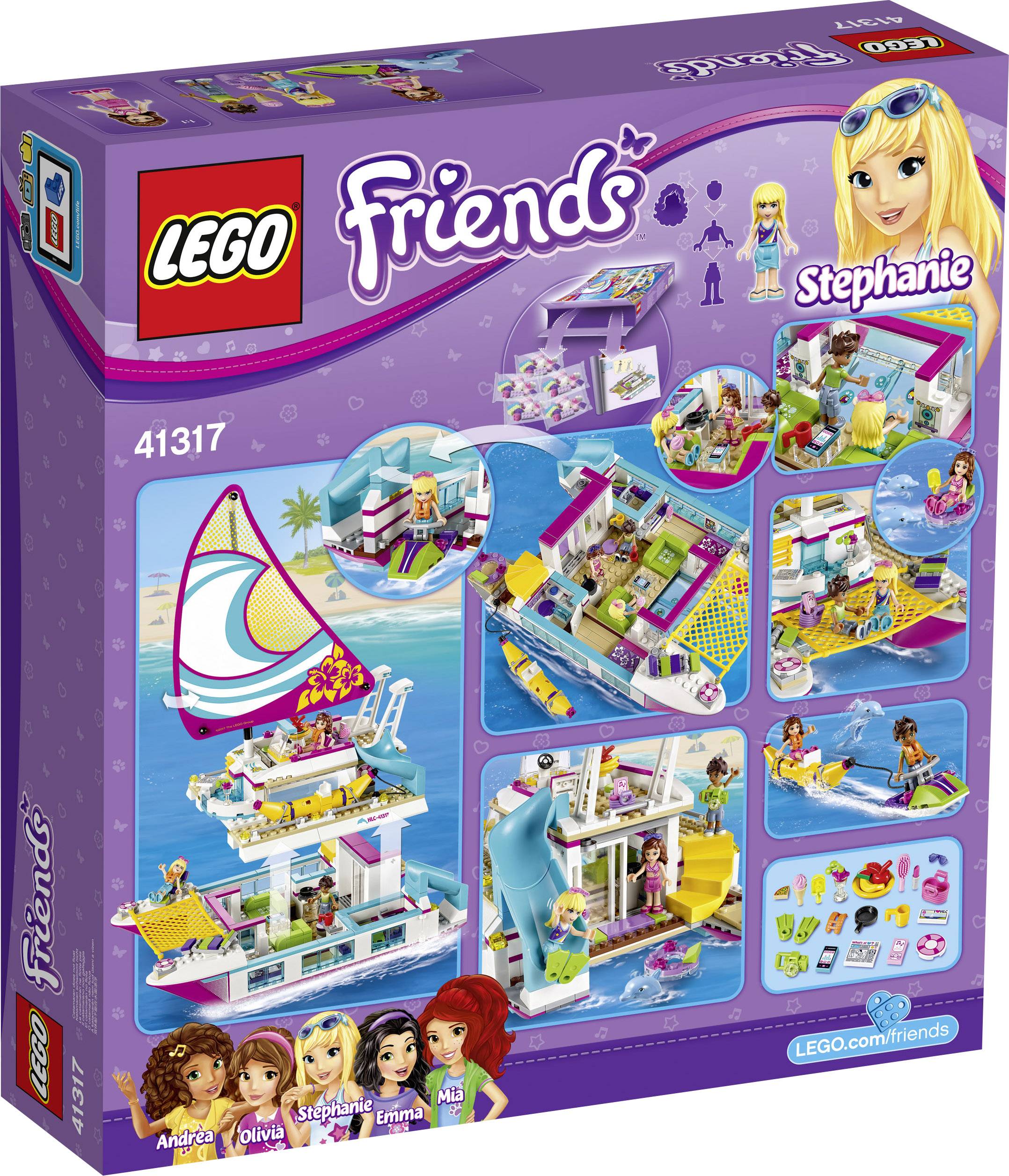 41317 LEGO® FRIENDS Sonnenschein-Katamaran