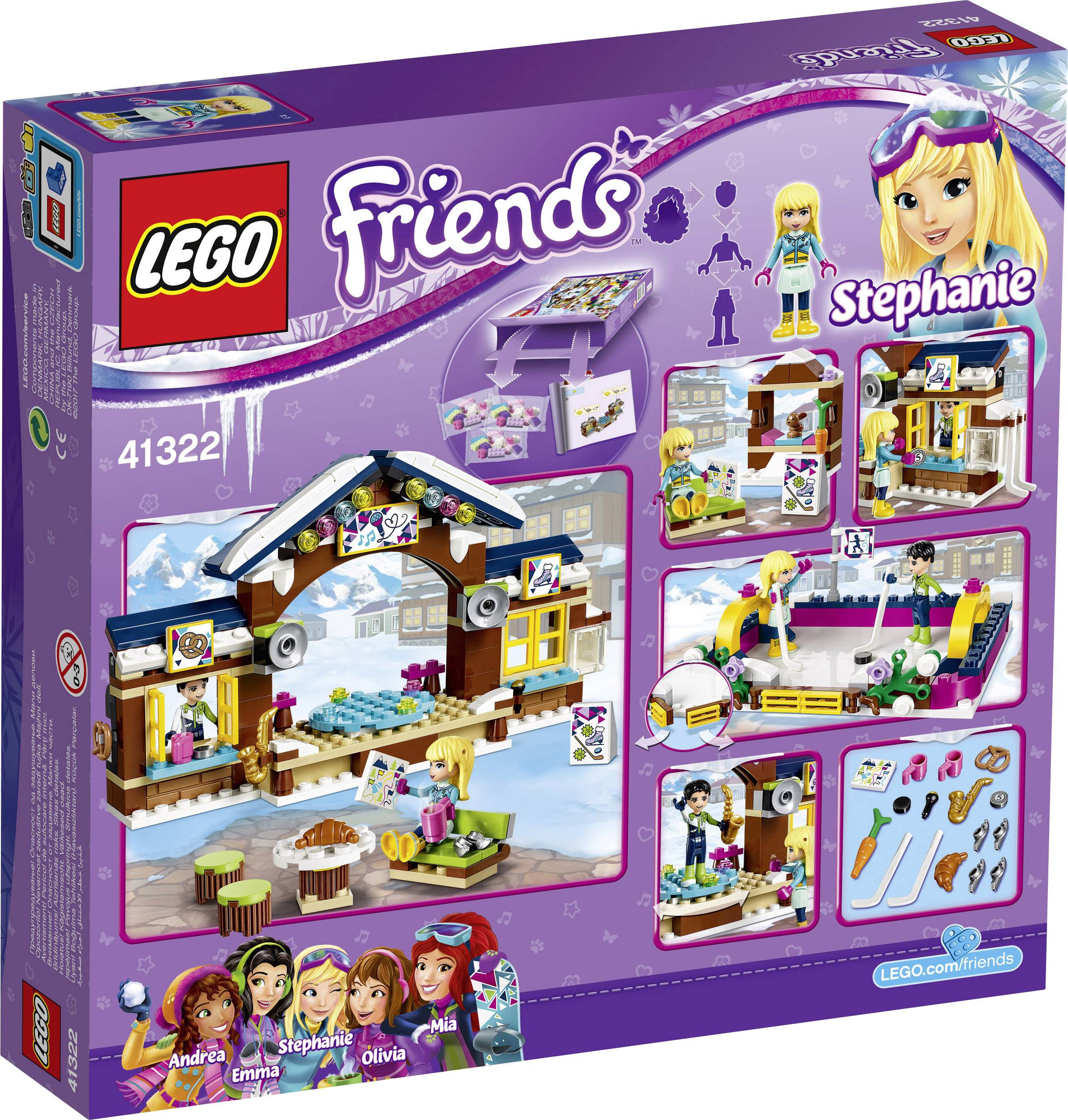 41322 LEGO® FRIENDS Eislaufplatz im Wintersportort