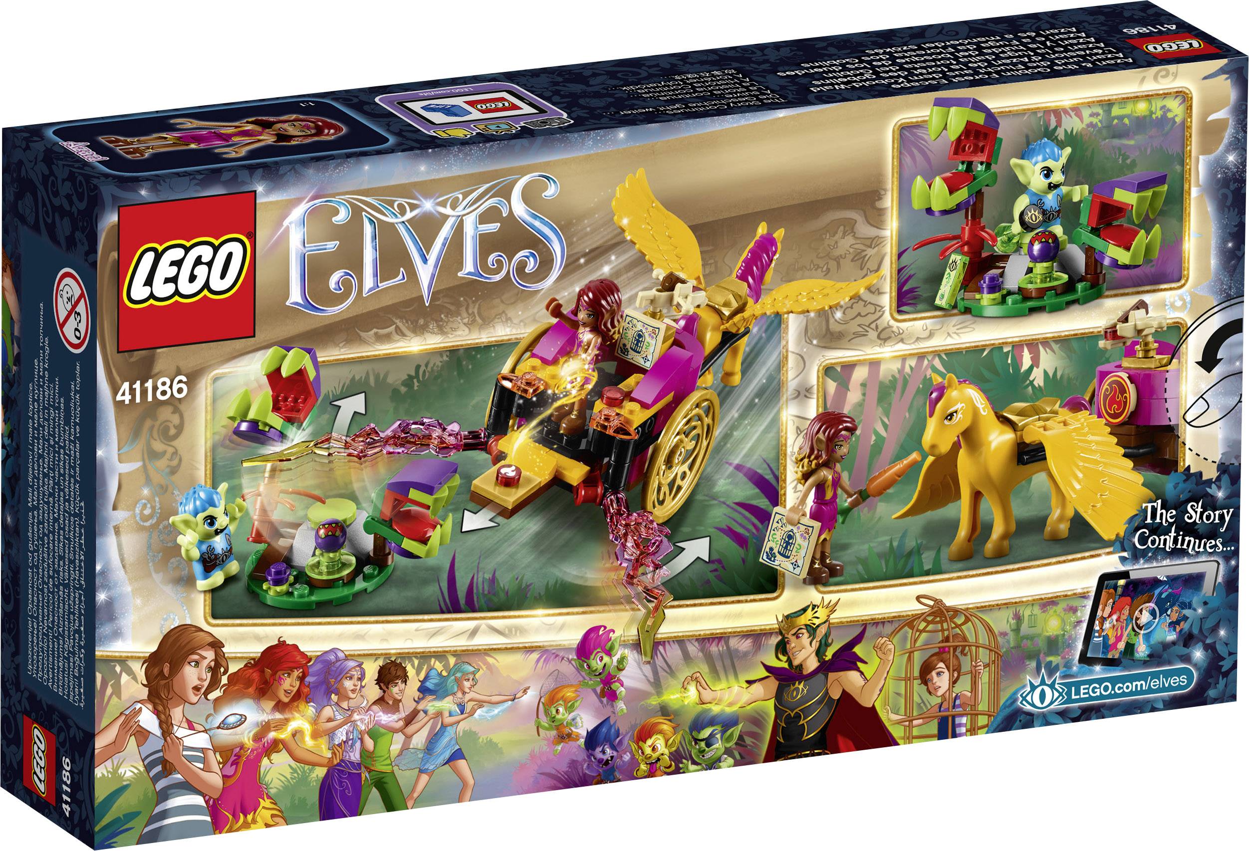 41186 LEGO® ELVES Azari und die Flucht aus dem Kobold-Wald