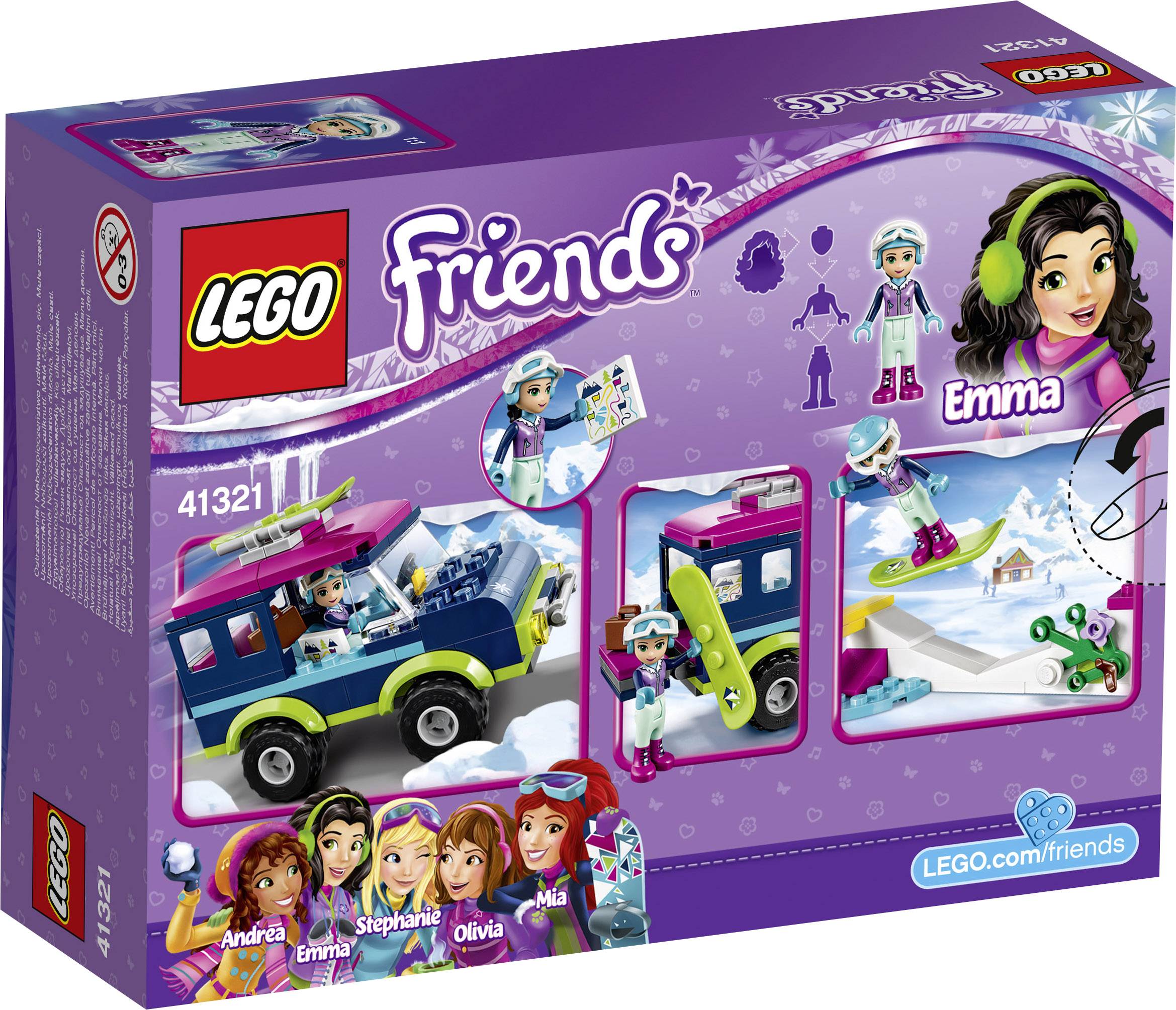 41321 LEGO® FRIENDS Geländewagen im Wintersportort