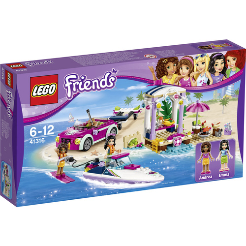 41316 LEGO® FRIENDS Andreas Rennboot-Transporter