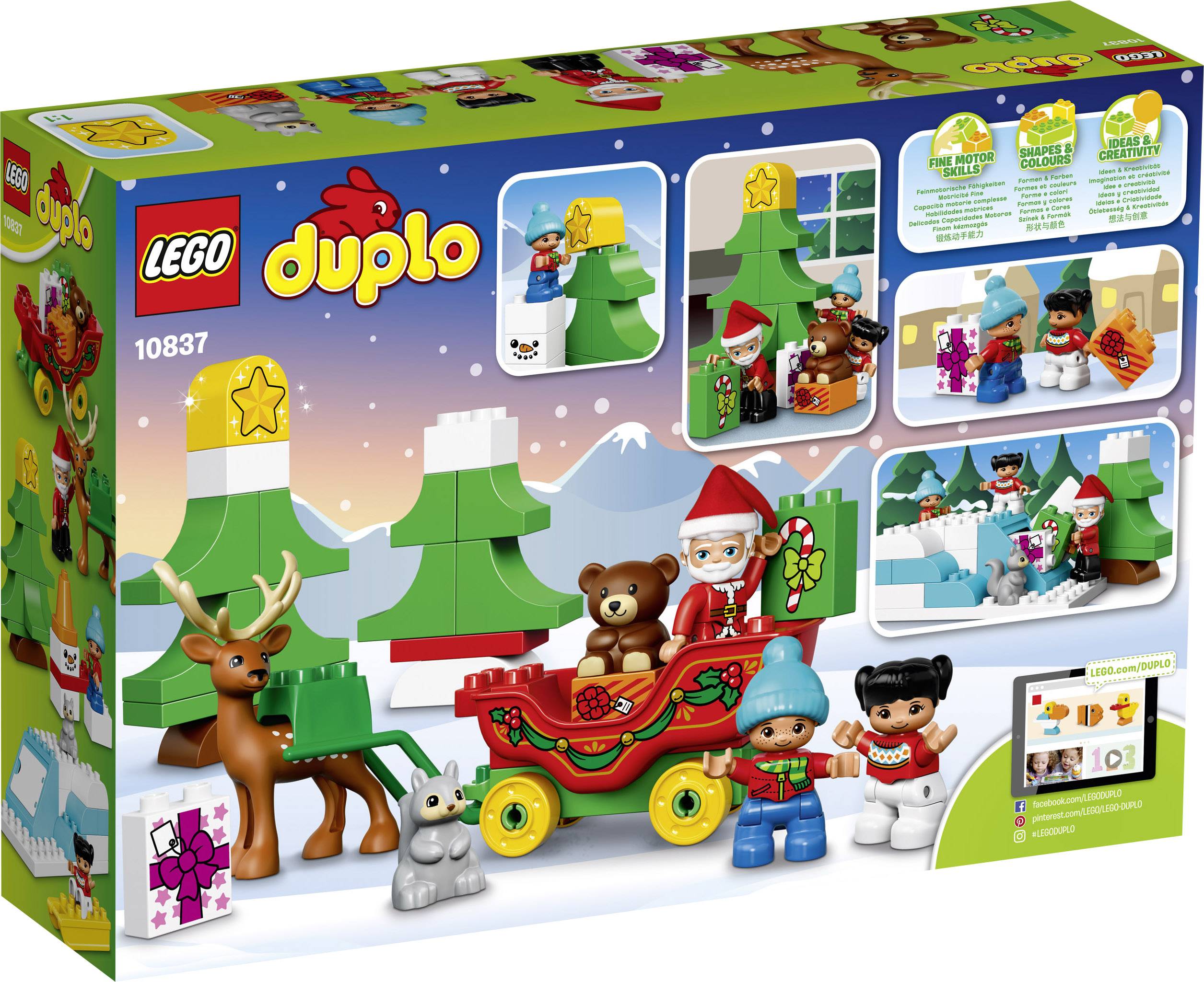 10837 LEGO® DUPLO® Winterspaß mit dem Weihnachtsmann