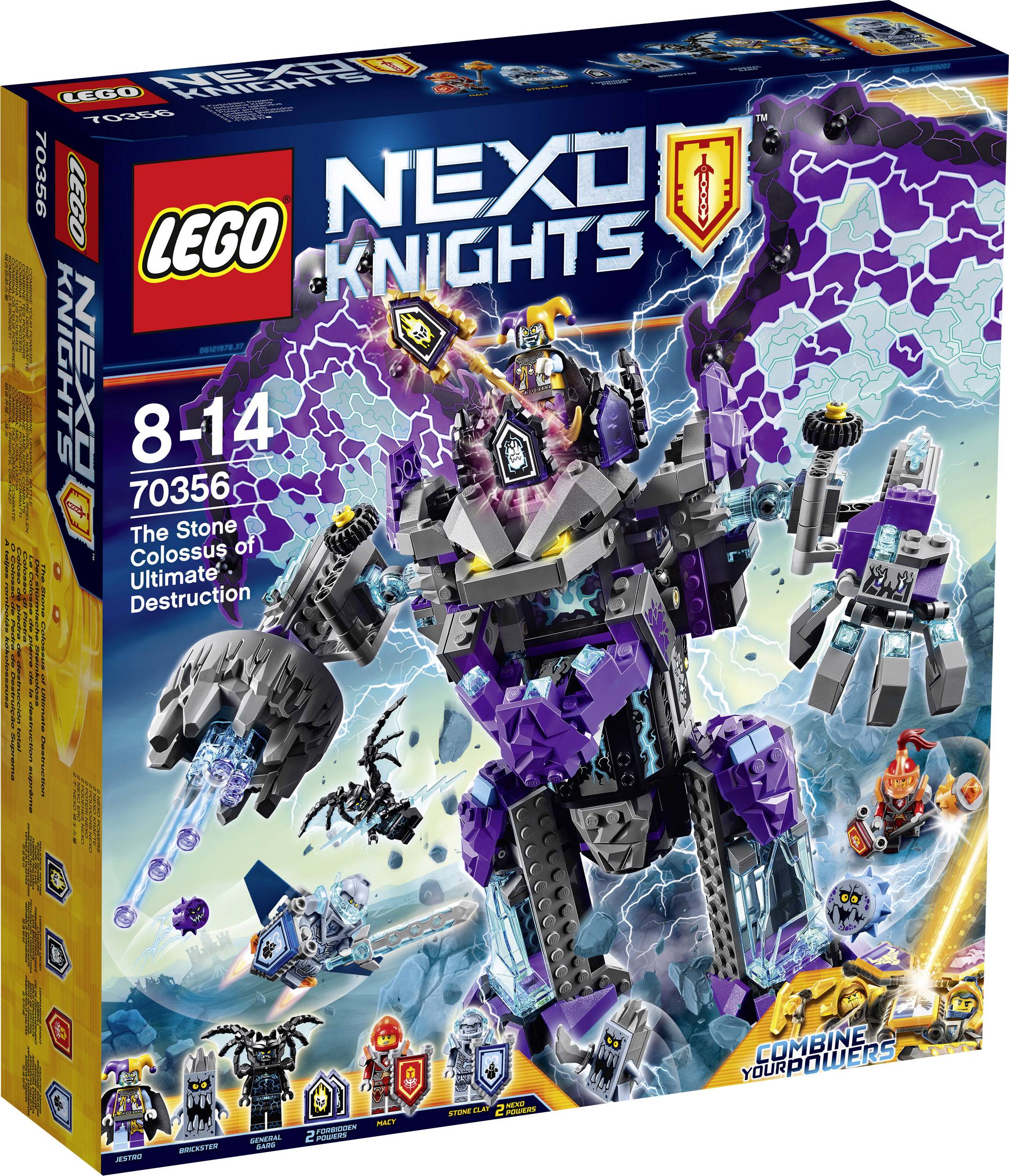 70356 LEGO® NEXO KNIGHTS™ Der stürmische Steinkoloss