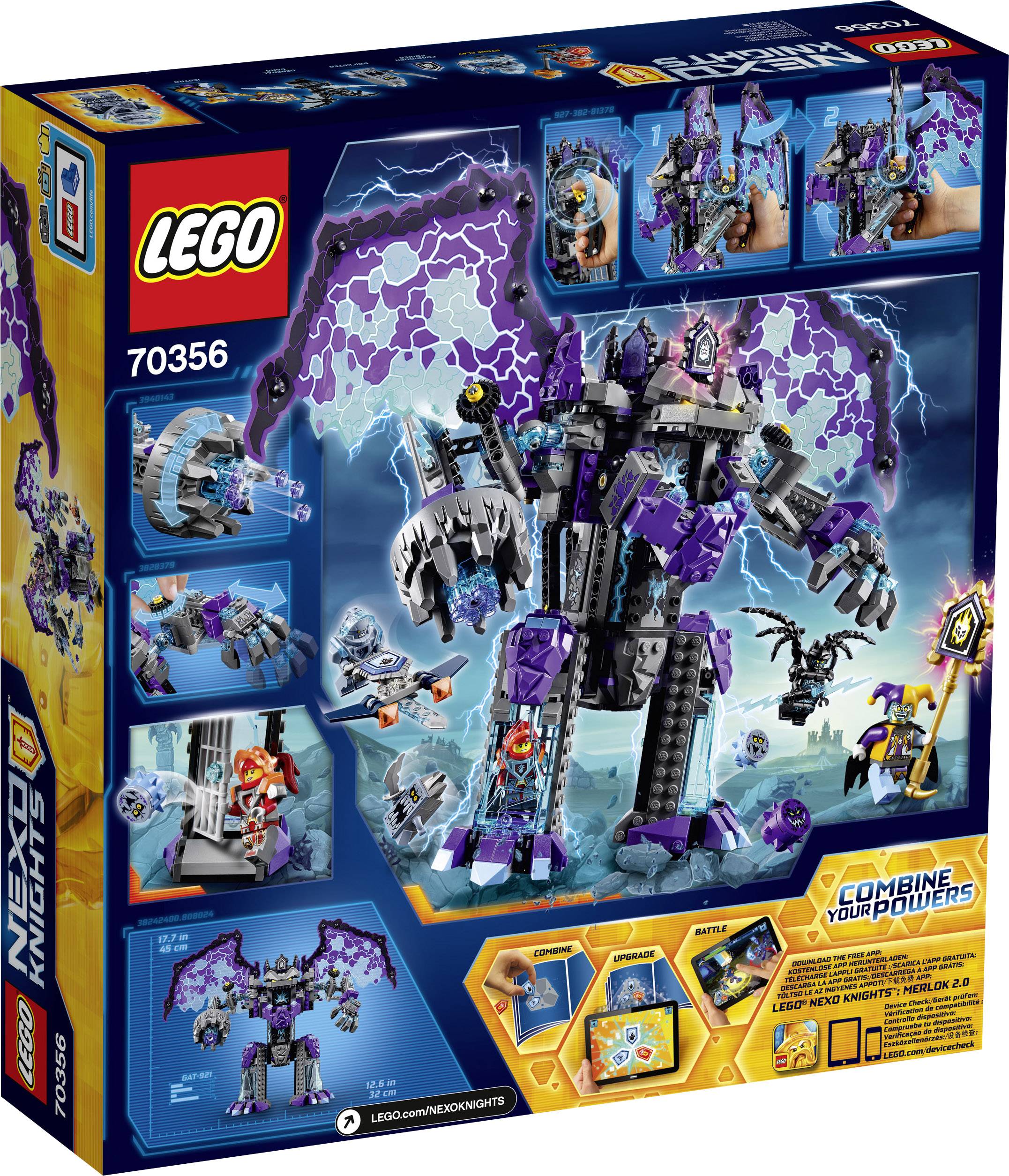 70356 LEGO® NEXO KNIGHTS™ Der stürmische Steinkoloss