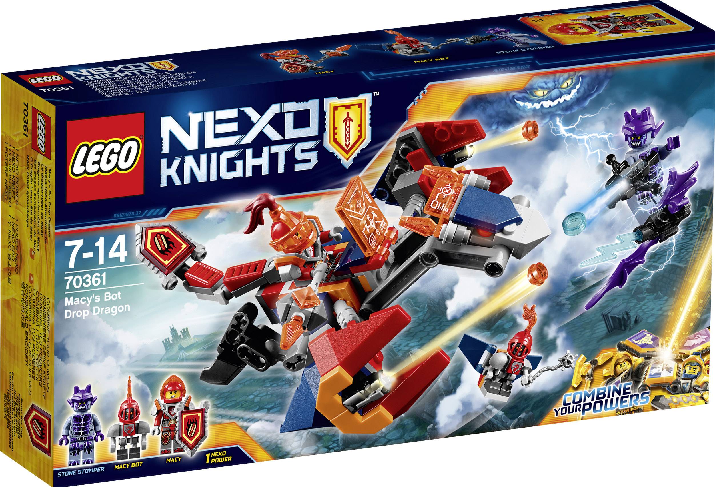 70361 LEGO® NEXO KNIGHTS™ Macys Robo-Abwurfdrache