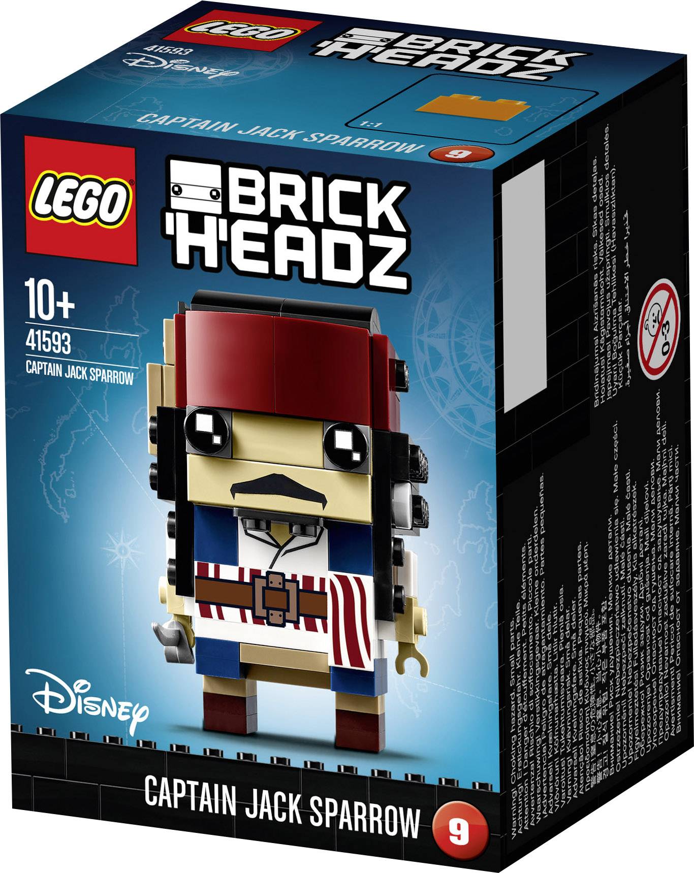 41593 LEGO® BRICKHEADZ Captain Jack Sparrow