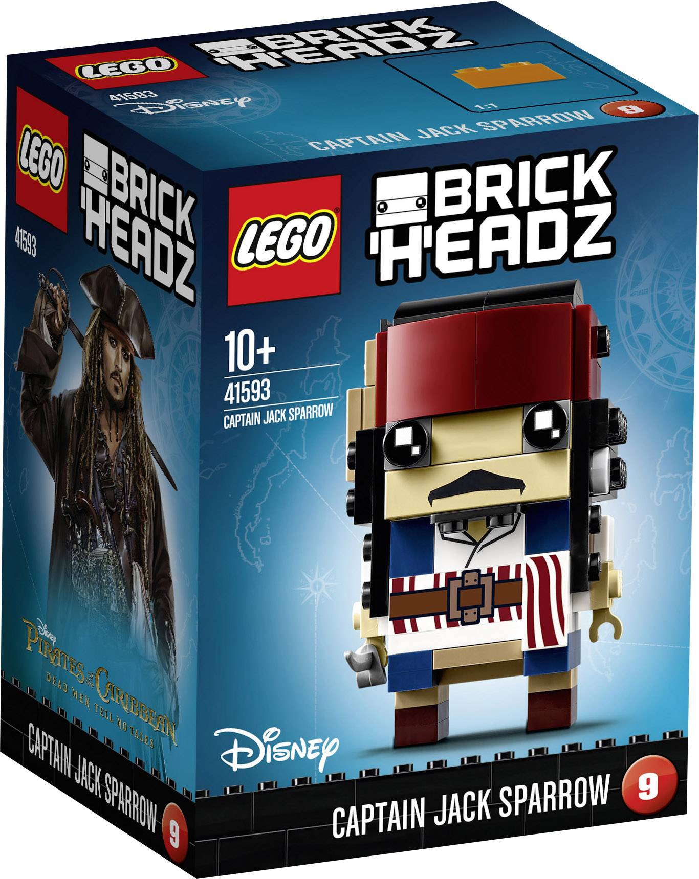 41593 LEGO® BRICKHEADZ Captain Jack Sparrow