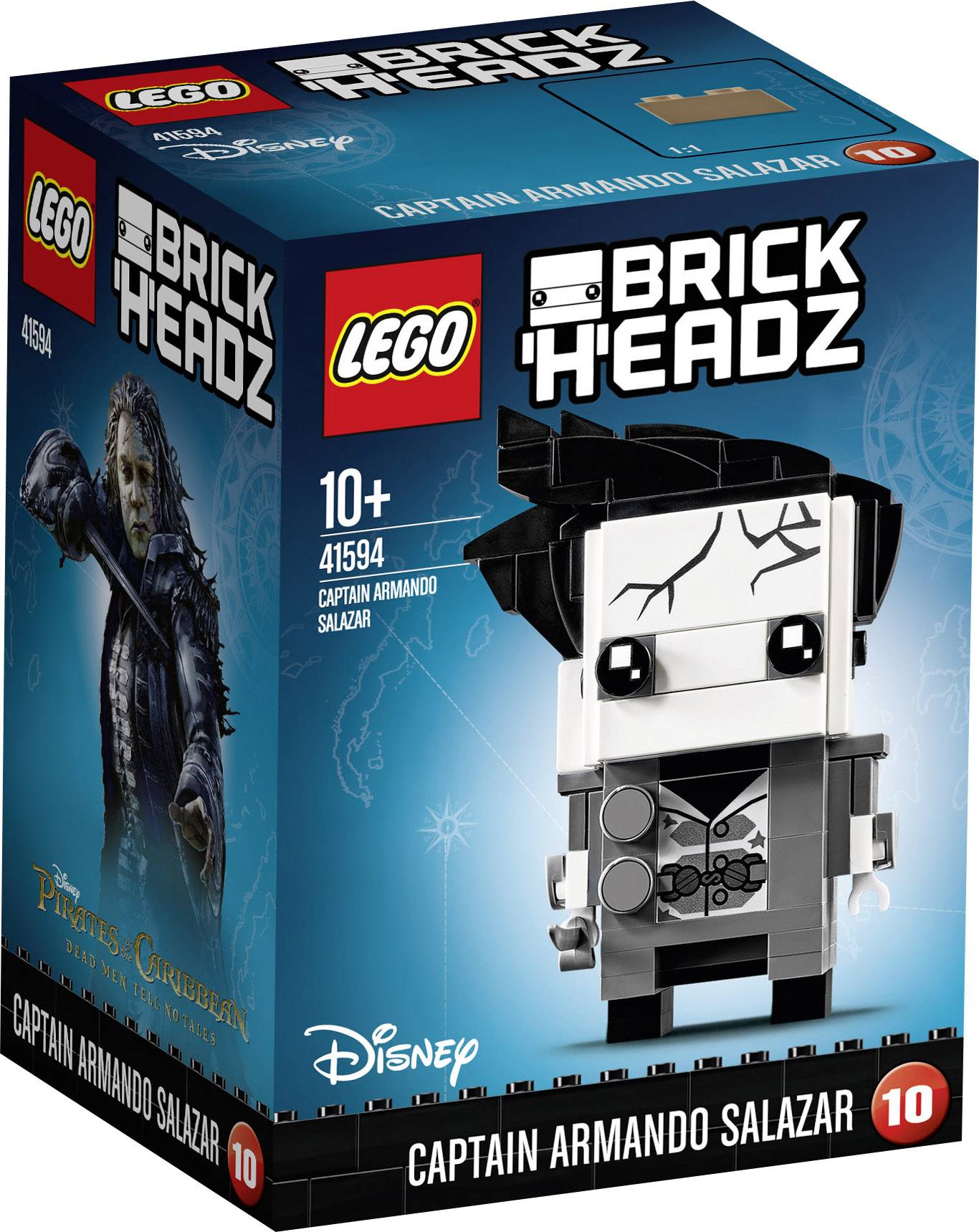 41594 LEGO® BRICKHEADZ Captain Armando Salazar