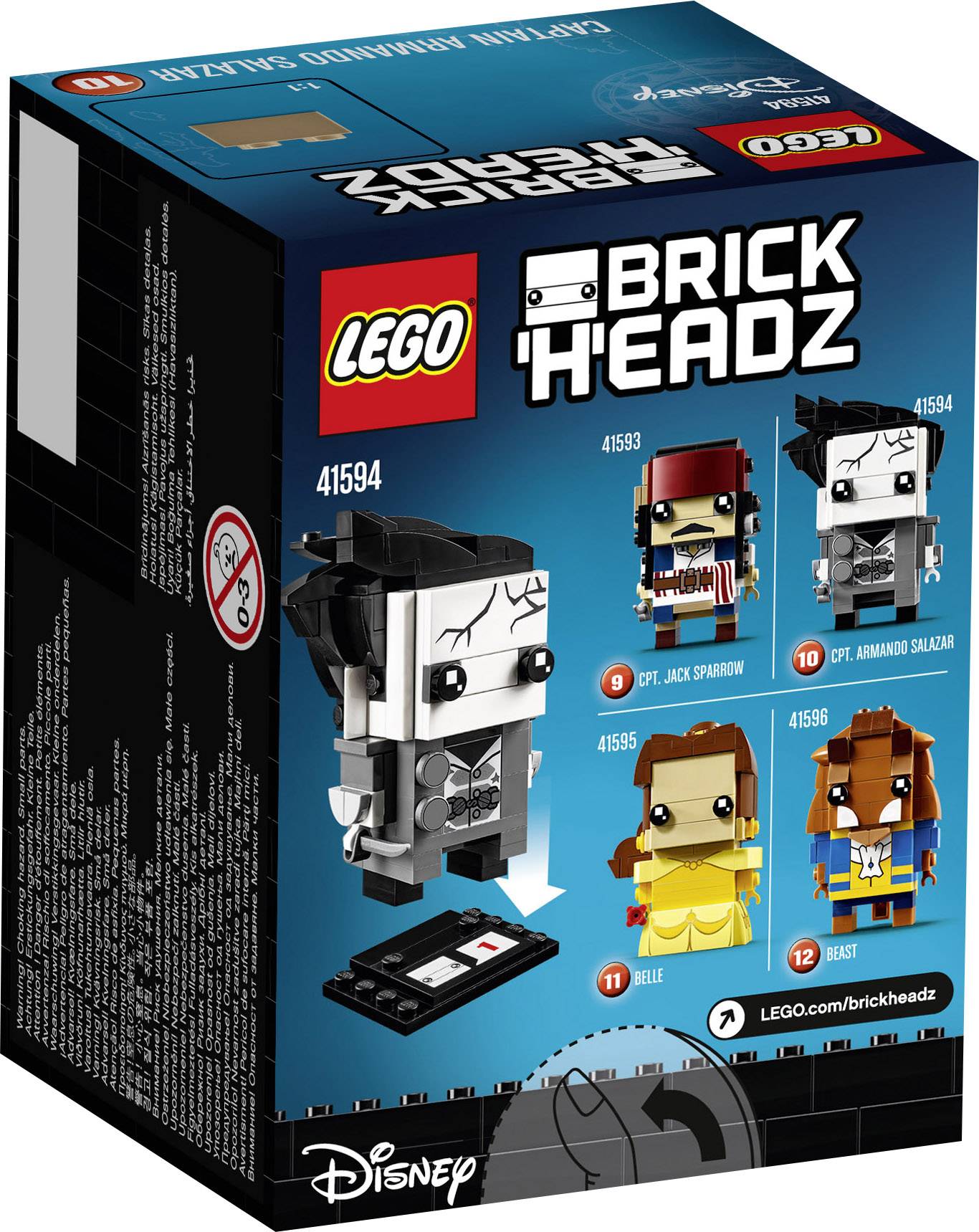 41594 LEGO® BRICKHEADZ Captain Armando Salazar