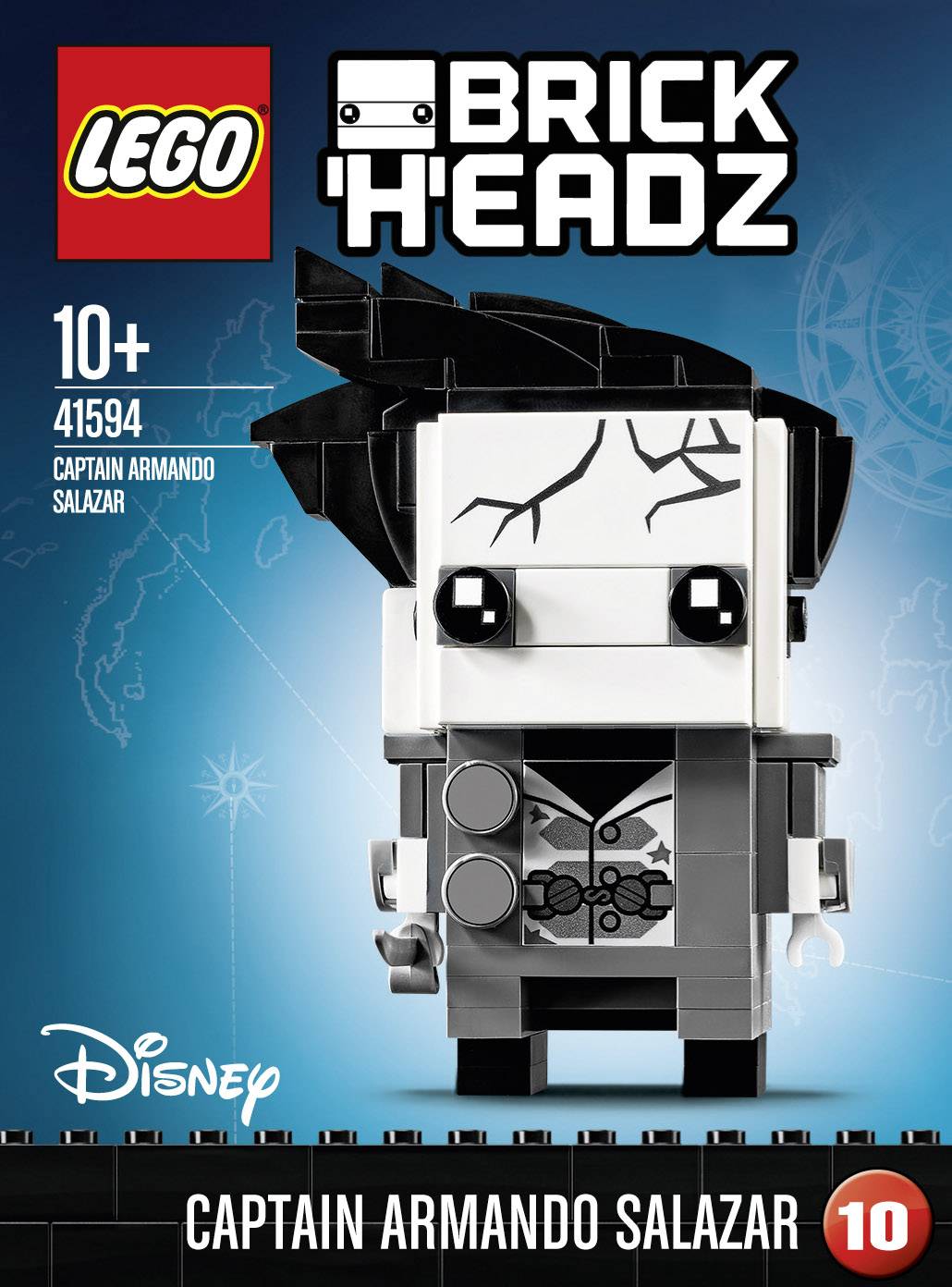 41594 LEGO® BRICKHEADZ Captain Armando Salazar
