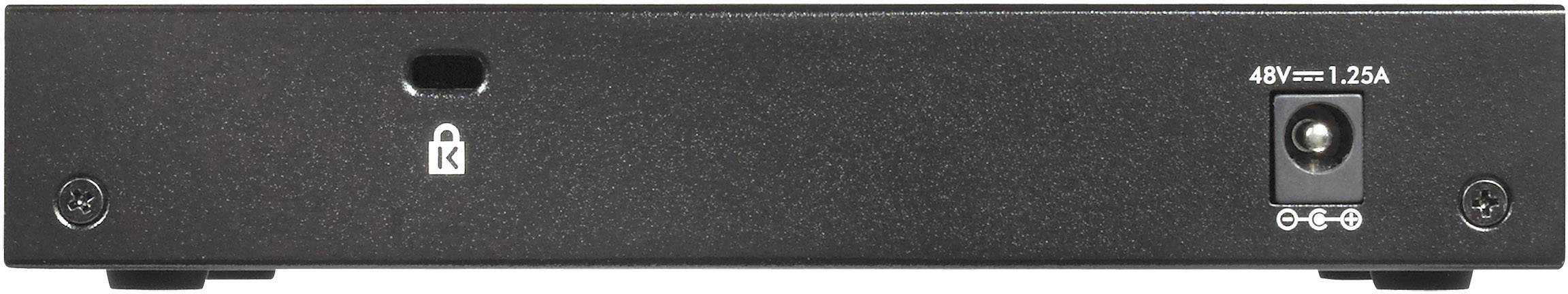 Netgear GS305P-100PES Netzwerk Switch 5 Port 1 GBit/s PoE-Funktion