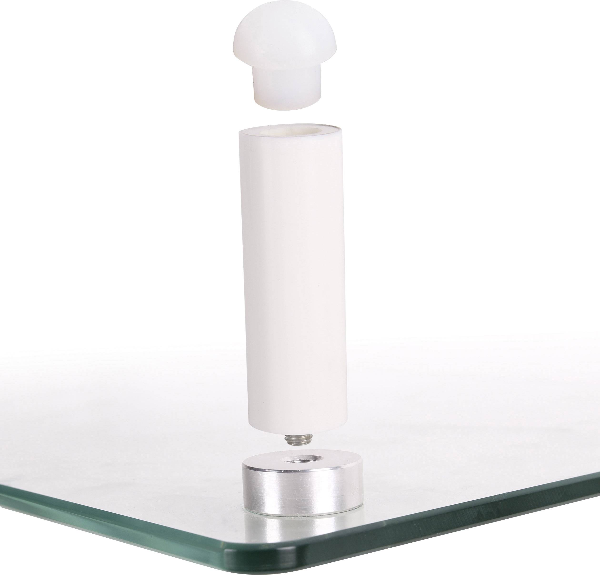 SpeaKa Professional SP-MO-02 Monitor-Erhöhung Höhen-Bereich: 8cm (max) Silber