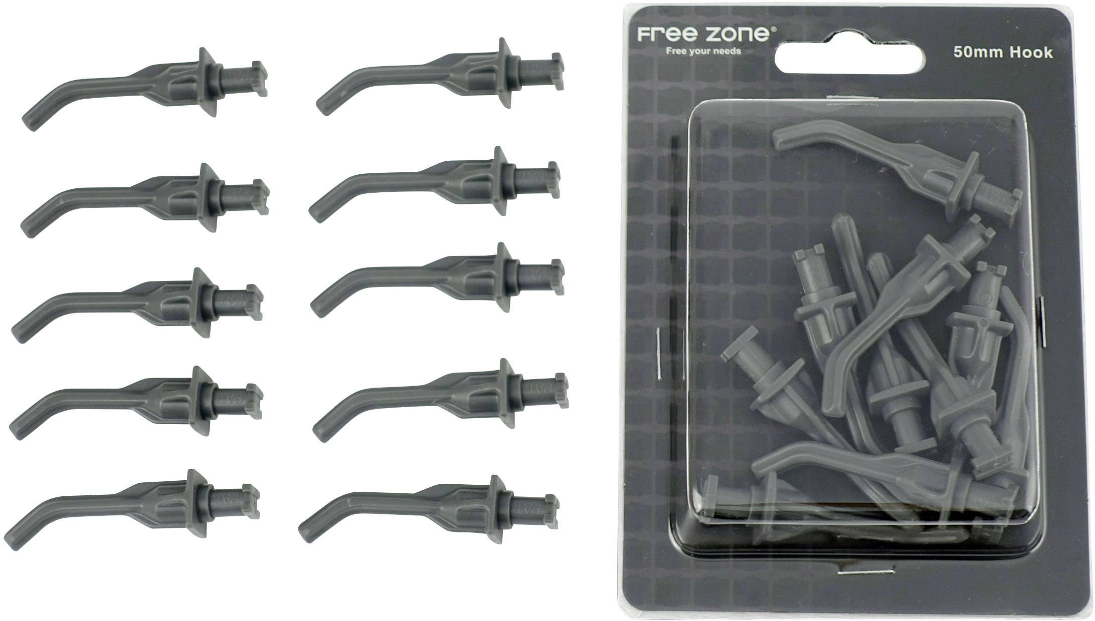 1553646 Kunststoffhaken 50mm 10 tlg.