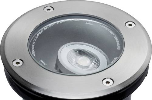 Paulmann Beleuchtungssystem Plug&Shine LED-Außeneinbauleuchte 6W Warm-Weiß 93907 Silber 20°