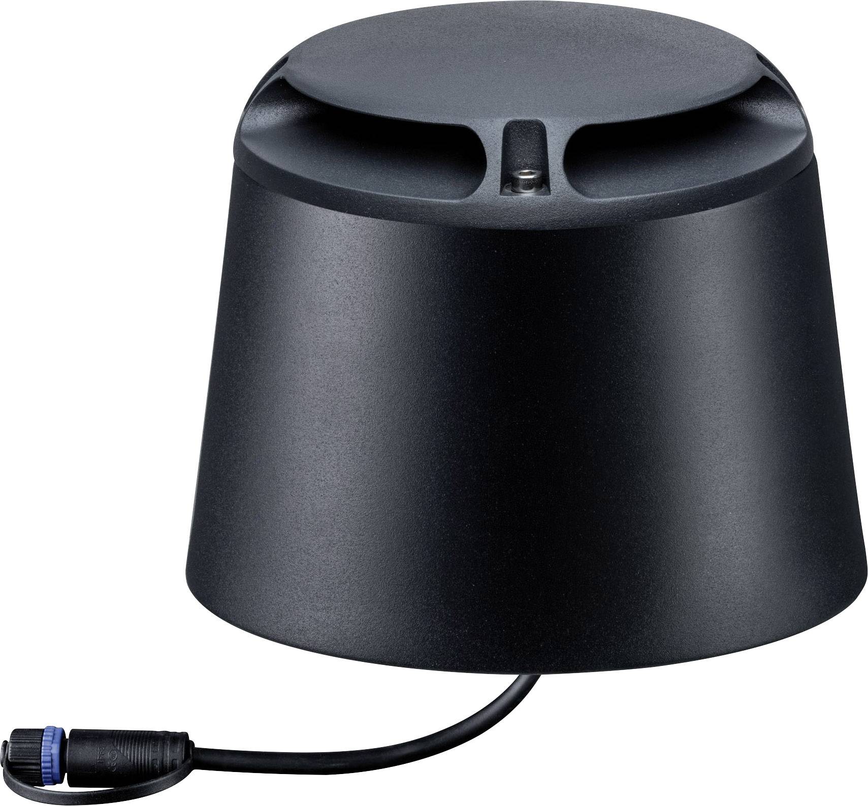 Paulmann 93917 Beleuchtungssystem Plug & Shine LED-Bodenaufbauleuchte LED 6W Warmweiß Anthrazit