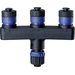 Paulmann 93929 Beleuchtungssystem Plug & Shine 3fach-Verteiler Schwarz Paulmann 93929 Beleuchtungssystem Plug & Shine 3fach-Verteiler Schwarz