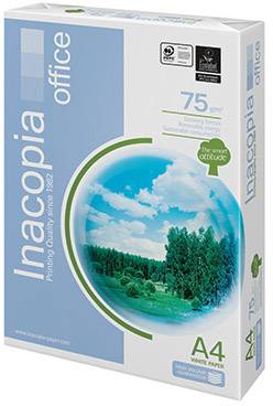inacopia office A4 1553993 Universal Druckerpapier DIN A4 75 g/m² 500 Blatt Weiß