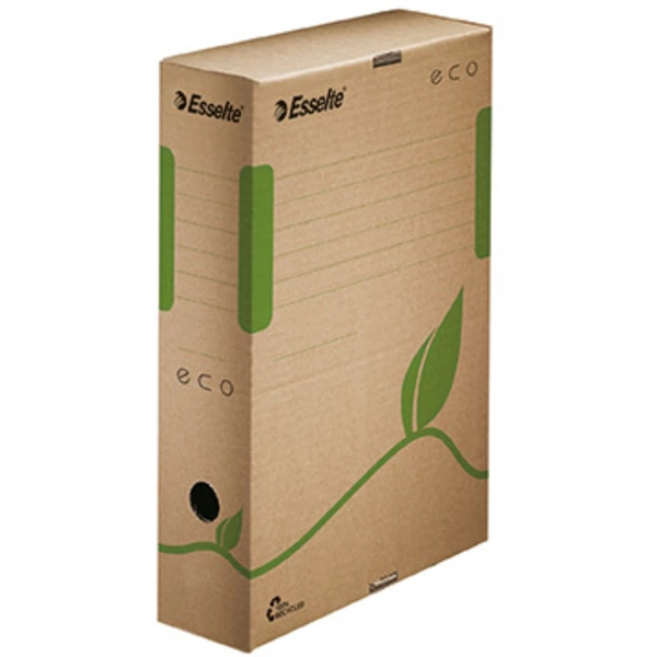 Esselte Archivbox 623916 80mm x 327mm x 233mm Wellpappe Naturbraun Esselte Archivbox 623916 80mm x 327mm x 233mm Wellpappe Naturbraun