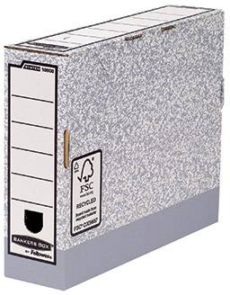 Bankers Box Archivschachtel 1080001 80 mm x 260 mm x 315 mm Grau, Weiß 1 St.