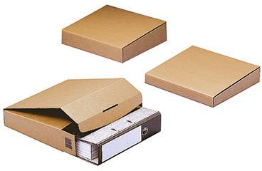 Colompac Ordnerversandkarton 1554023 Wellpappe DIN A4 Braun