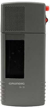 Grundig Business Systems Sh 10 Analoges Diktiergerät Aufzeichnungsdauer (max.) 30 min Titan
