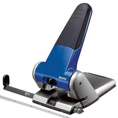 Leitz 51800035 Registraturlocher Blau max. Einstellformat: DIN A3 65 Bl. (80 g/m²)