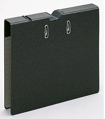 Leitz Pendelordner 50mm DIN A4 180° Präzisionshebelmechanik Pappe schwarz