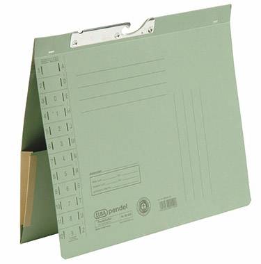 Elba Pendelhefter 1554269 DIN A4 Grün Art der Heftung: Amtsheftung 320 g/m² 1 St.