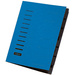 PAGNA 1554277 Trieur bleu DIN A4 carton aggloméré Nombre de compartiments: 7
