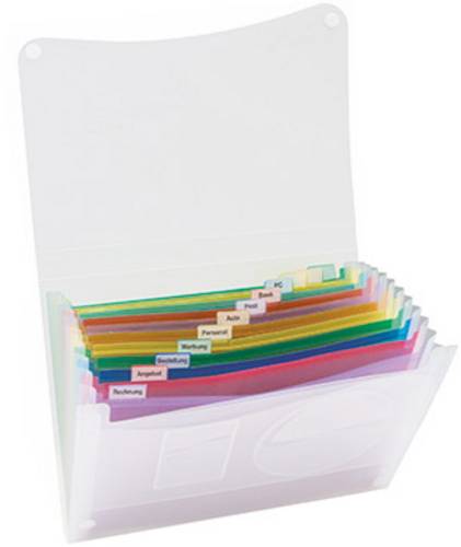 Soennecken 370682300 Document bag A4 No. of compartments:13 Transl...