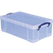 Really Useful Box Aufbewahrungsbox 12C Transparent 12 l (B x H x T) 465 x 155 x 270 mm 1 St.