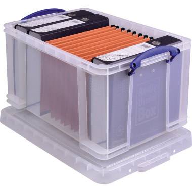 Really Useful Box Aufbewahrungsbox 48C Transparent 48 l (B x H x T) 610 x 315 x 402 mm 1 St.