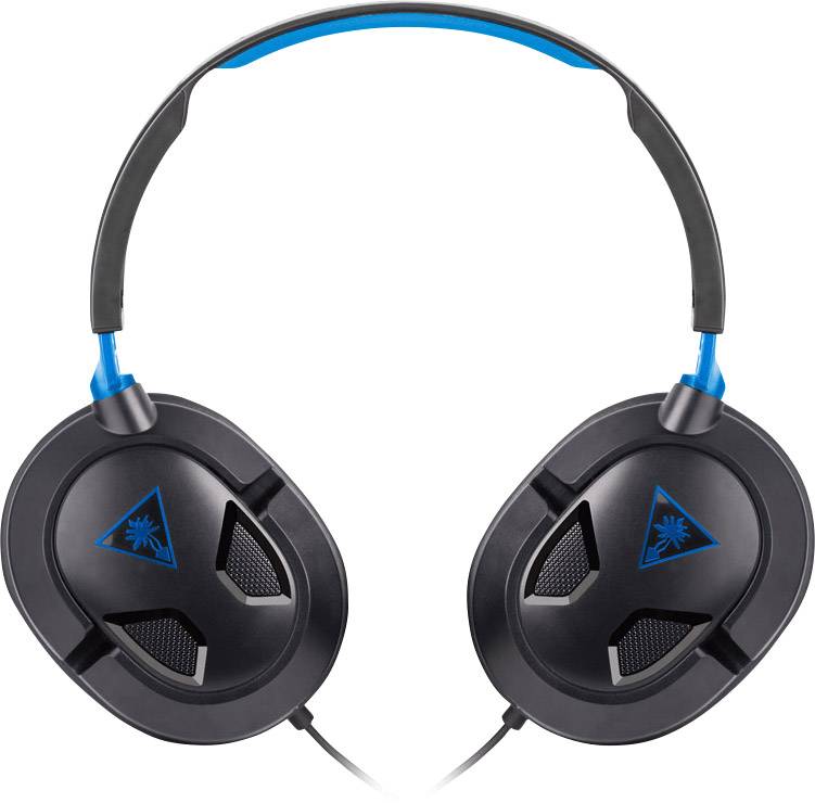 Turtle Beach Ear Force Recon 50P Gaming Over Ear Headset kabelgebunden 7.1 Surround Schwarz Mikrofon-Rauschunterdrückung Lautstärkeregelung, Mikrof