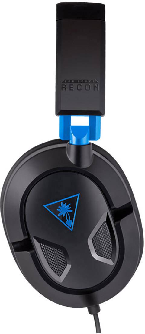 Turtle Beach Ear Force Recon 50P Gaming Over Ear Headset kabelgebunden 7.1 Surround Schwarz Mikrofon-Rauschunterdrückung Lautstärkeregelung, Mikrof