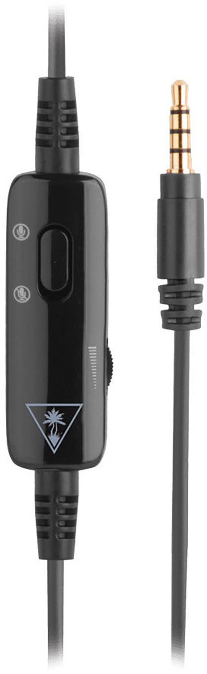 Turtle Beach Ear Force Recon 50P Over Ear Headset kabelgebunden 7.1 Surround Schwarz Mikrofon-Rauschunterdrückung Lautstärkeregelung, Mikrofon-Stum