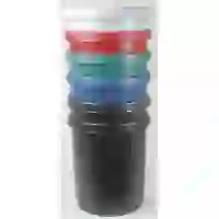 Helit the german H6106295 Papierkorb 45 l (Ø x H) 390 mm x 480 mm Polyethylen Schwarz 1 St. Helit the german H6106295 Papierkorb 45 l (Ø x H) 390 mm x 480 mm Polyethylen Schwarz 1 St.