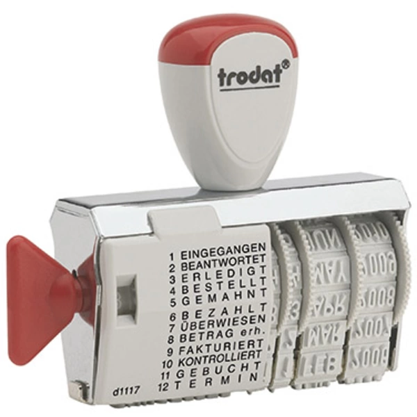 Trodat 54340 Wortbandstempel Schwarz 56 x 4mm (B x H) Trodat 54340 Wortbandstempel Schwarz 56 x 4mm (B x H)