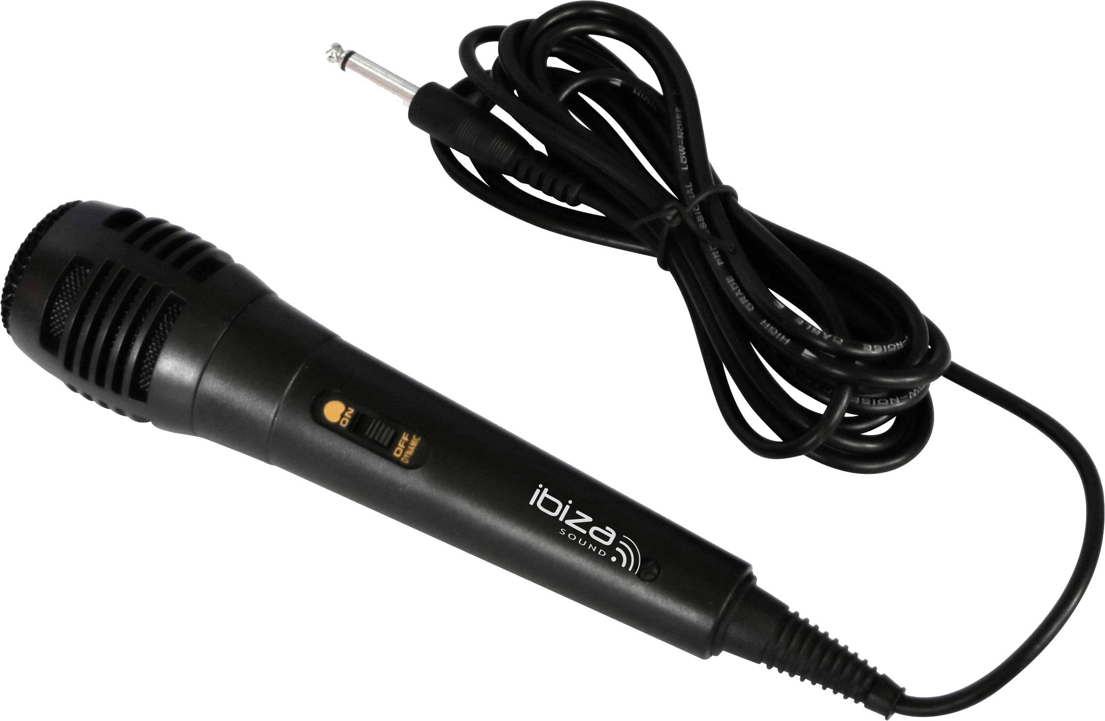 Ibiza Sound PKG12A Aktives PA-Lautsprecher-Set Bluetooth, inkl. Mikrofon, Eingebauter Lichteffekt