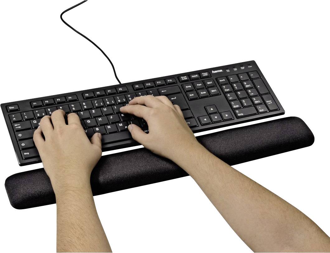 Hama Ergonomic Handballenauflage Schwarz