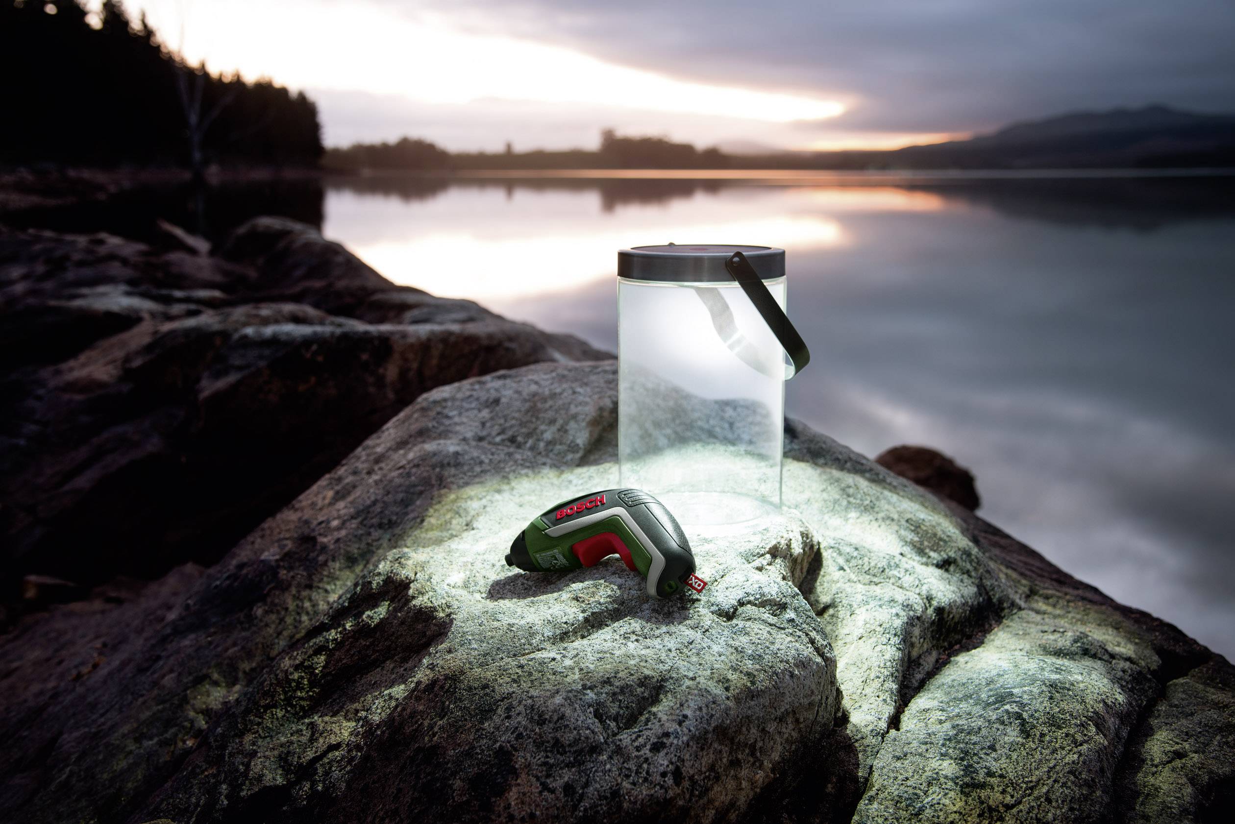 Bosch IXO Solarlampe Akkuschrauber