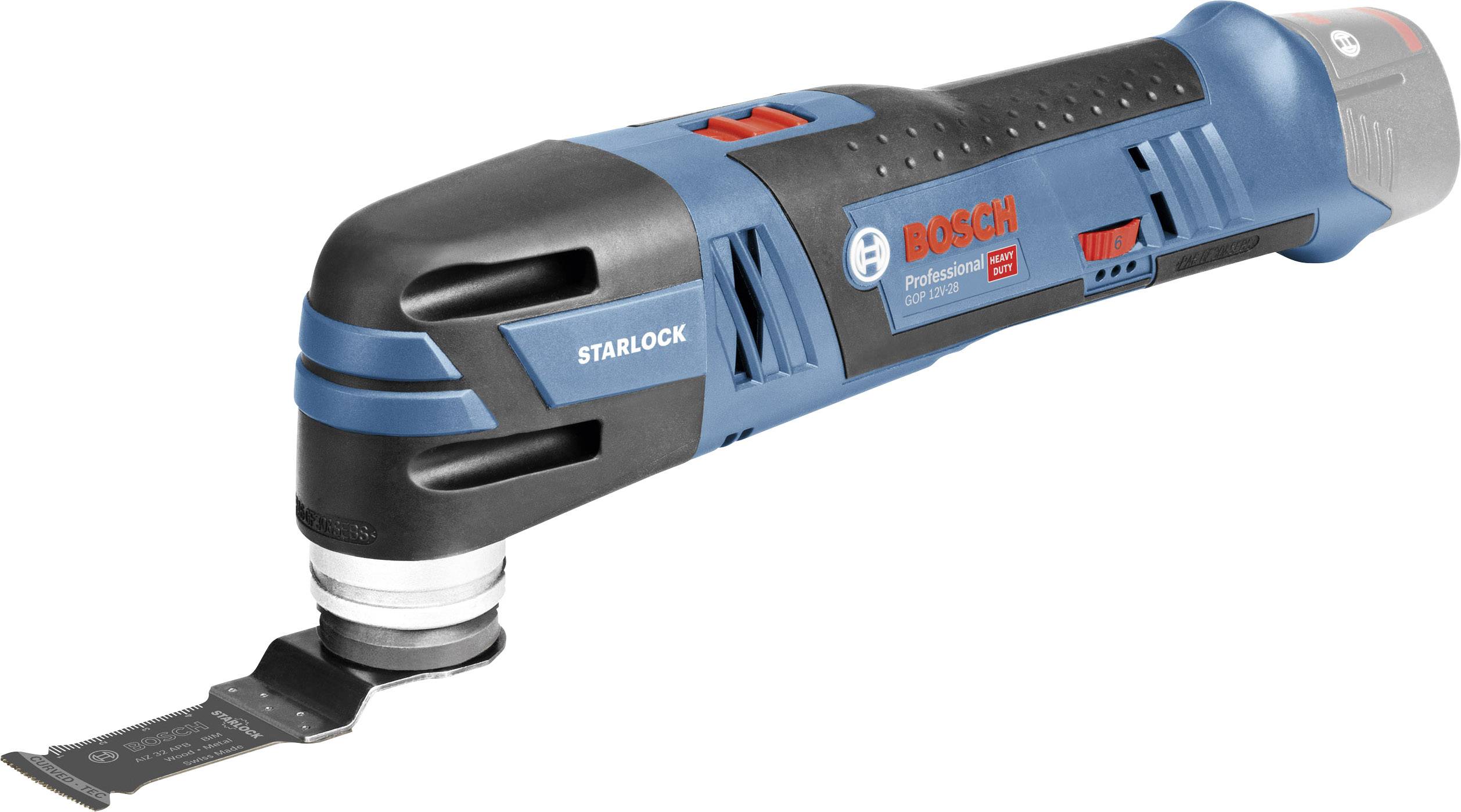 Bosch Professional 06018B5001 Akku-Multifunktionswerkzeug ohne Akku 12 V Anzahl mitgelieferte Akkus