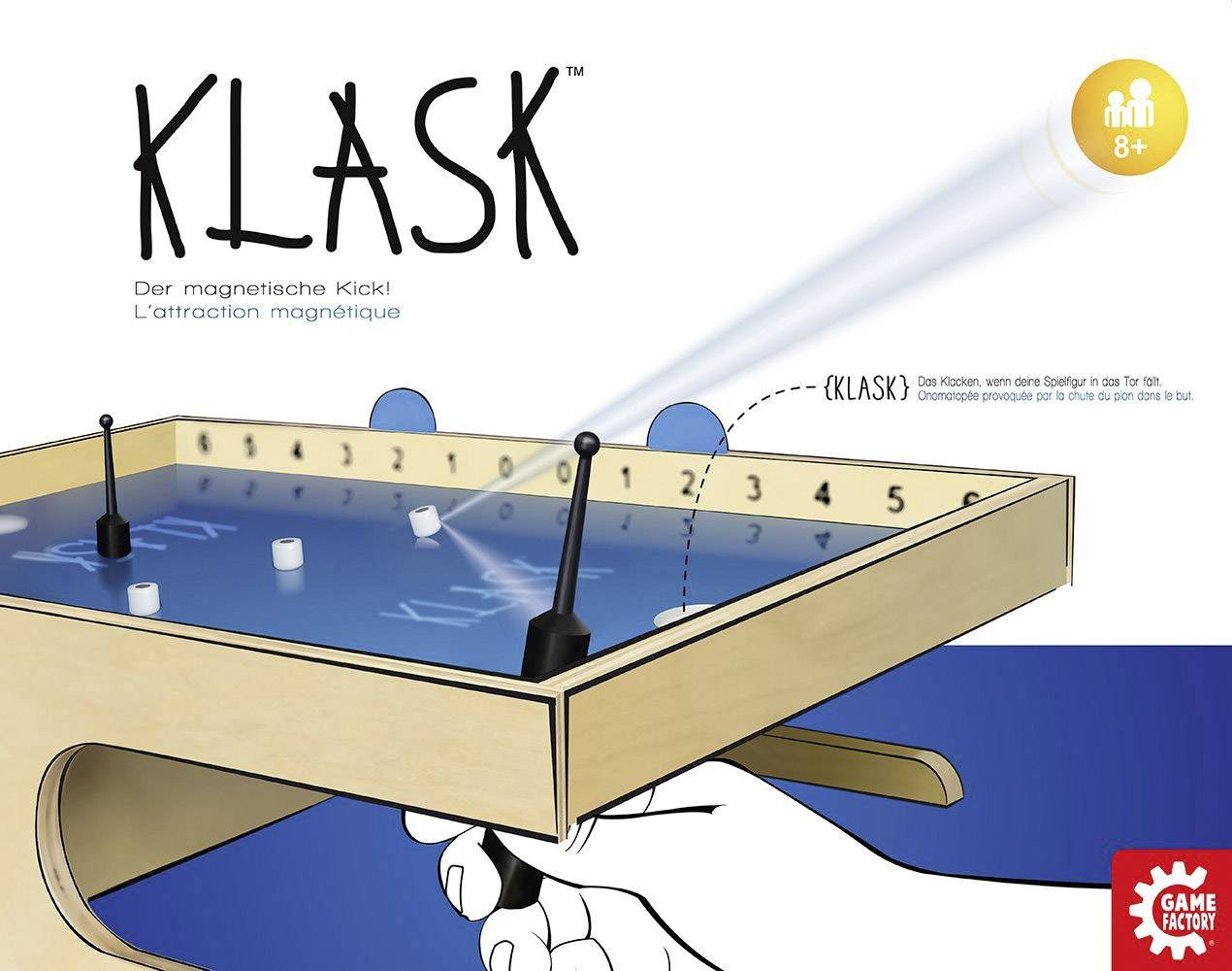 Game Factory Klask - Der Magnetische Kick