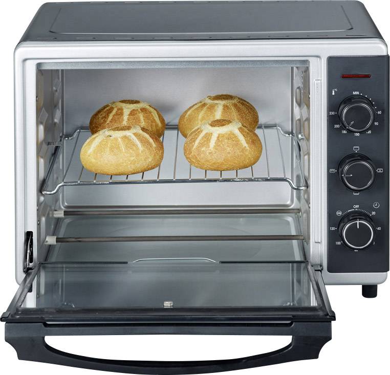 Severin TO 2056 Minibackofen Temperaturvorwahl, Timerfunktion 30 l