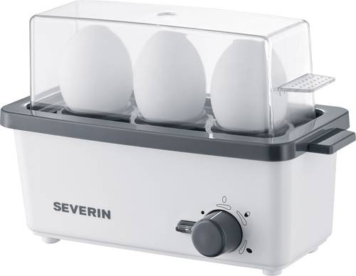 Severin EK 3161 Eierkocher mit Eierstecher Weiß, Grau  - Onlineshop Voelkner
